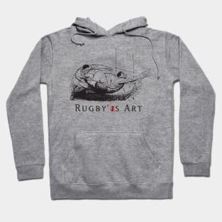 Rugby Fly-Pass by PPereyra Hoodie